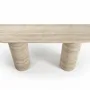 Console table - Ombrure - Console Table - Classic Travertine - 160X40X85 cm - STONE VALLEY