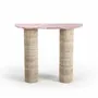 Console table - Ombre mini - Console table - Pink Onyx - 100X30X85 cm - STONE VALLEY