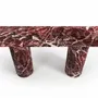 Console table - Ombrure - Console table - Rosso Levano marble - 160X40X85 cm - STONE VALLEY