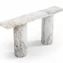 Console table - Ombrure - Console Table - Calacatta Oro Marble - 180X40X85 cm - STONE VALLEY