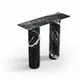 Consoles - Ombrure mini - Table console - Marbre Nero Maquina - 100X30X85 cm - STONE VALLEY