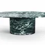 Dining Tables - Valleyra - Dining Tables - Verde Alpi Marble - 180X100X75 cm - STONE VALLEY