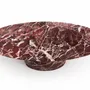 Dining Tables - Valleyra - Dining Tables - Rosso Levano Marble - 200X100X75 cm - STONE VALLEY