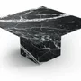 Dining Tables - Carrera - Dining Tables - Nero Maquina Marble - 120X120X75 cm - STONE VALLEY