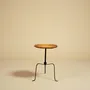 Coffee tables - Tressé Wrought Iron Side Table - LO-FI HOUSE