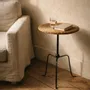 Coffee tables - Tressé Wrought Iron Side Table - LO-FI HOUSE