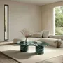 Tables basses - Nunoca - Tables basses - Marbre Verde Alpi - 110X70X40 cm - STONE VALLEY