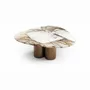 Lawn tables - Rivage - Coffee Tables - Patagonia Quartzite - 100X100X40 cm - STONE VALLEY