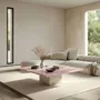 Tables basses - Carrera - Tables basses - Onyx Rose - 90X90X40 cm - STONE VALLEY