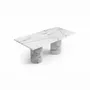 Coffee tables - Jaspura - Coffee tables - Statuario Michelangelo Carrara marble - 100X50X40 cm - STONE VALLEY