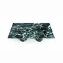 Coffee tables - Jaspura - Coffee Tables - Verde Alpi Marble - 100X50X40 cm - STONE VALLEY