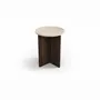 Tables de jardin - Ocel - Autres tables - Marbre Crema - 45X45X55 cm - STONE VALLEY