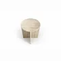 Tables de jardin - Ocel - Autres tables - Travertin Classique - 45X45X55 cm - STONE VALLEY