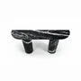 Console table - Mini Shade - Console Table - Nero Maquina Marble - 100X30X85 cm - STONE VALLEY