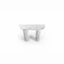 Consoles - Ombrure mini - Table console - Marbre Statuario Michelangelo Carrara - 100X30X85 cm - STONE VALLEY