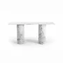 Consoles - Ombrure - Table console - Marbre Statuario Michelangelo Carrara - 180X40X85 cm - STONE VALLEY