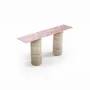 Consoles - Ombrure - Table console - Onyx Rose - 180X40X85 cm - STONE VALLEY