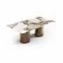 Dining Tables - Jaspura - Dining Tables - Patagonia Quartzite - 160X90X75 cm - STONE VALLEY
