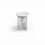 Tables de jardin - Ocel - Autres tables - Marbre Statuario Michelangelo Carrara - 45X45X55 cm - STONE VALLEY