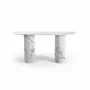 Consoles - Ombrure - Table console - Marbre Statuario Michelangelo Carrara - 160X40X85 cm - STONE VALLEY