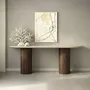 Consoles - Ombrure - Table console - Marbre Crema - 180X40X85 cm - STONE VALLEY