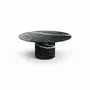 Dining Tables - Ocel - Dining Tables - Nero Maquina Marble - 180X180X75 cm - STONE VALLEY