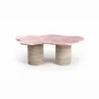 Tables de jardin - Nunoca - Tables basses - Onyx Rose - 110X70X40 cm - STONE VALLEY