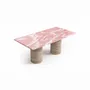Tables basses - Jaspura - Tables basses - Onyx Rose - 100X50X40 cm - STONE VALLEY