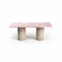Tables basses - Jaspura - Tables basses - Onyx Rose - 120X60X40 cm - STONE VALLEY