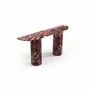 Consoles - Ombrure - Table console - Marbre Rosso Levano - 180X40X85 cm - STONE VALLEY
