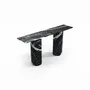 Console table - Ombrure - Console Table - Nero Maquina Marble - 160X40X85 cm - STONE VALLEY