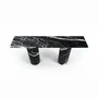 Console table - Ombrure - Console Table - Nero Maquina Marble - 160X40X85 cm - STONE VALLEY