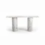Console table - Ombrure - Console Table - Calacatta Oro Marble - 180X40X85 cm - STONE VALLEY