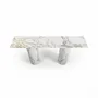 Console table - Ombrure - Console Table - Calacatta Oro Marble - 180X40X85 cm - STONE VALLEY