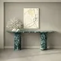 Consoles - Ombrure - Table console - Marbre Verde Alpi - 160X40X85 cm - STONE VALLEY