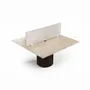 Mobilier et rangements pour bureau - Escalerion - bureaux - Marbre Crema - 140X140X75 cm - STONE VALLEY