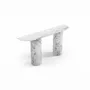 Consoles - Ombrure - Table console - Marbre Statuario Michelangelo Carrara - 180X40X85 cm - STONE VALLEY