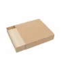 Gifts - Necklace box with drawer, natural kraft cardboard - LAVAL 1878
