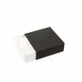 Gifts - Black and glossy matte cardboard drawer organizer/pocket box - LAVAL 1878