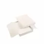 Cadeaux - Écrin collier carton lisse satiné blanc L 16cm - LAVAL 1878