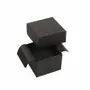 Gifts - Matte black smooth cardboard ring box - LAVAL 1878