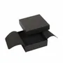 Gifts - Matte black smooth cardboard storage box - LAVAL 1878