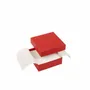 Cadeaux - Écrin vide-poche carton lisse mat rouge - LAVAL 1878
