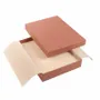 Gifts - Matte terracotta cardboard necklace box, 16cm long - LAVAL 1878