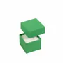 Gifts - Smooth, matte green cardboard ring box - LAVAL 1878