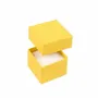 Cadeaux - Écrin bague carton lisse mat jaune - LAVAL 1878
