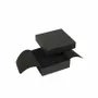 Gifts - Black matte textured cardboard storage box - LAVAL 1878