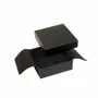 Gifts - Black matte textured cardboard storage box - LAVAL 1878