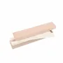 Gifts - Cardboard bracelet box with a matte, beige-pink grained finish. - LAVAL 1878