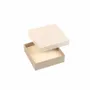 Gifts - Light iridescent beige and matte dark beige cardboard trinket tray - LAVAL 1878